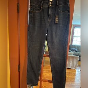 Ann Taylor “The Skinny” in curvy fit, high waisted.